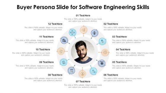 Buyer Persona Slide For Software Engineering Skills Ppt PowerPoint Presentation File Background Designs PDF