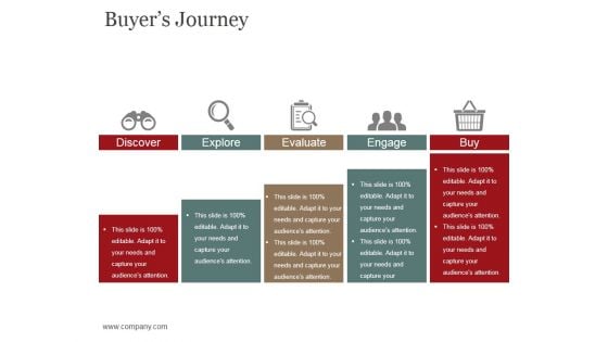Buyers Journey Template 1 Ppt PowerPoint Presentation Icon Deck