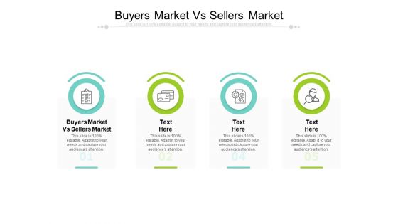 Buyers Market Vs Sellers Market Ppt PowerPoint Presentation Pictures Graphics Cpb