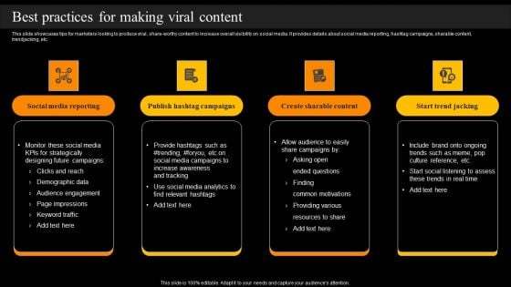 Buzz Marketing Strategies To Expand Campaign Reach Best Practices For Making Viral Content Download PDF Buzz Marketing Strategies To Expand Campaign Reach Best Practices For Making Viral Content Download PDF