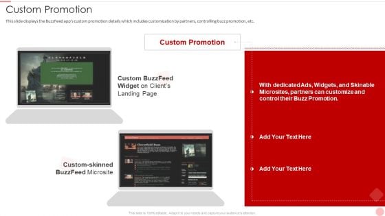 Buzzfeed Capital Raising Elevator Pitch Deck Custom Promotion Rules PDF