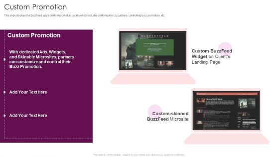 Buzzfeed Investment Financing Elevator Custom Promotion Ppt Professional Picture PDF Buzzfeed Investment Financing Elevator Custom Promotion Ppt Professional Picture PDF