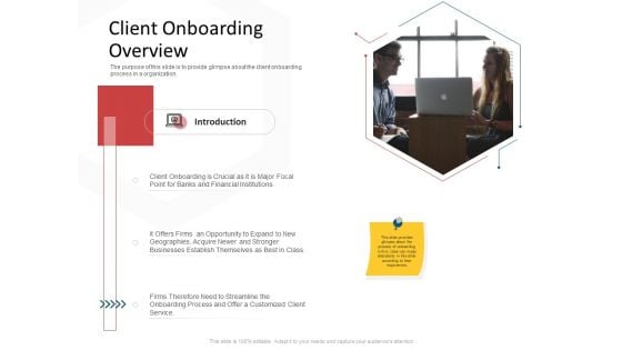 CDD Process Client Onboarding Overview Ppt Show Slide PDF