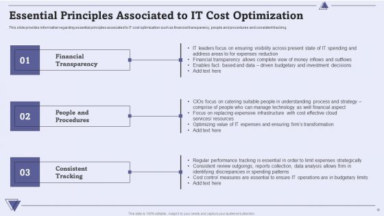 CIO For IT Cost Optimization Techniques Ppt PowerPoint Presentation Complete With Slides