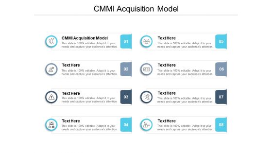 CMMI Acquisition Model Ppt PowerPoint Presentation File Format Ideas Cpb Pdf