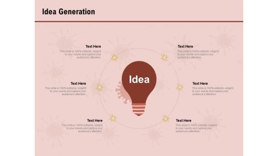 COVID 19 Pandemic Disease Idea Generation Graphics PDF