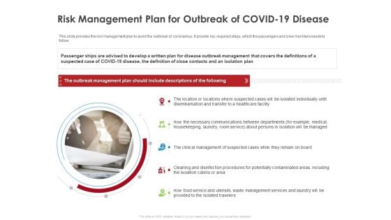 COVID 19 Risk Analysis Mitigation Policies Ocean Liner Sector Risk Management Plan For Outbreak Of COVID 19 Disease Download PDF