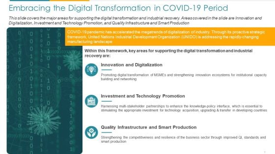 COVID Business Embracing The Digital Transformation In COVID 19 Period Ppt Layouts Styles PDF