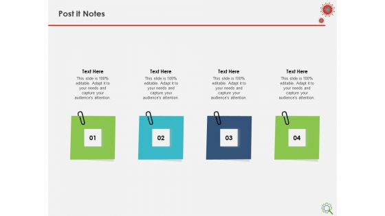 COVID Implications On Manufacturing Business Post It Notes Ppt File Layouts PDF