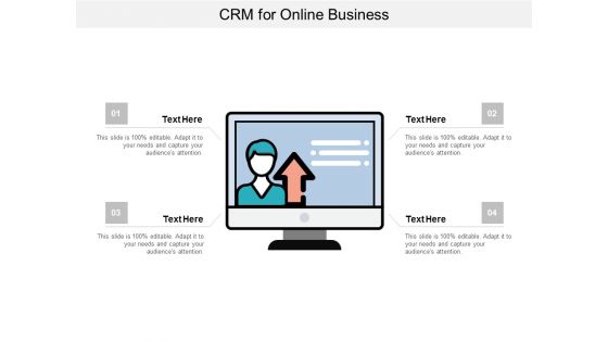 CRM For Online Business Ppt PowerPoint Presentation Pictures Microsoft