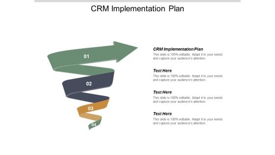 CRM Implementation Plan Ppt PowerPoint Presentation Infographics Introduction Cpb