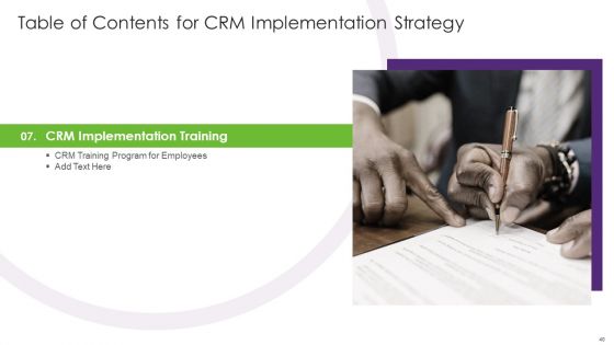 CRM Implementation Strategy Ppt PowerPoint Presentation Complete Deck With Slides