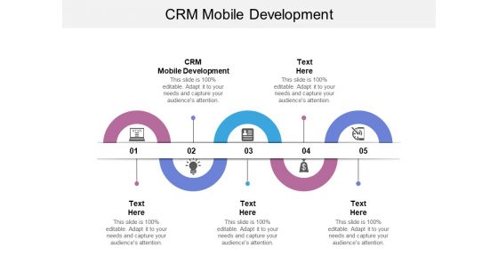 CRM Mobile Development Ppt PowerPoint Presentation Model Information Cpb