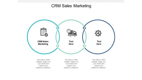 CRM Sales Marketing Ppt PowerPoint Presentation File Ideas Cpb