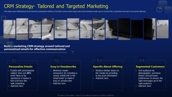 CRM Software Deployment Journey CRM Strategy Tailored And Targeted Marketing Rules PDF CRM Software Deployment Journey CRM Strategy Tailored And Targeted Marketing Rules PDF