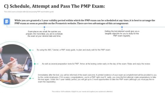 C Schedule Attempt And Pass The PMP Exam Ideas PDF