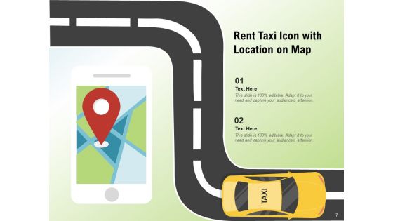 Cab Icon Individual Booking Smartphone Ppt PowerPoint Presentation Complete Deck