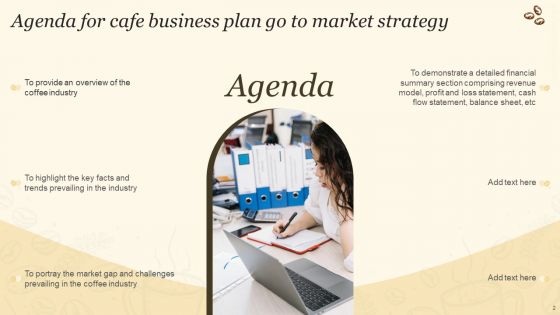 Cafe Business Plan Go To Market Strategy