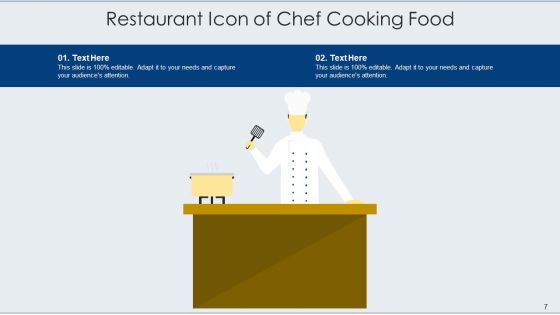 Cafeteria Icon Buffet Services Ppt PowerPoint Presentation Complete Deck With Slides
