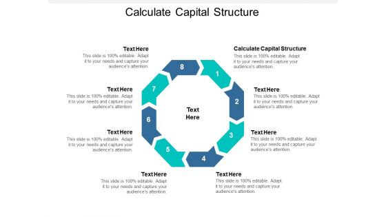 Calculate Capital Structure Ppt PowerPoint Presentation Professional Layouts Cpb