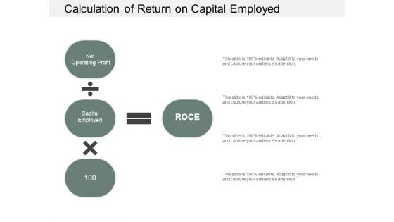 Calculation Of Return On Capital Employed Ppt PowerPoint Presentation Professional Layouts