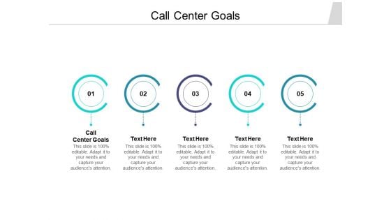 Call Center Goals Ppt PowerPoint Presentation Outline Files Cpb Pdf