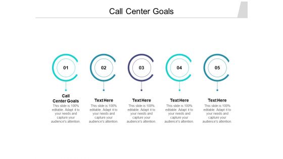 Call Center Goals Ppt PowerPoint Presentation Outline Files Cpb Pdf