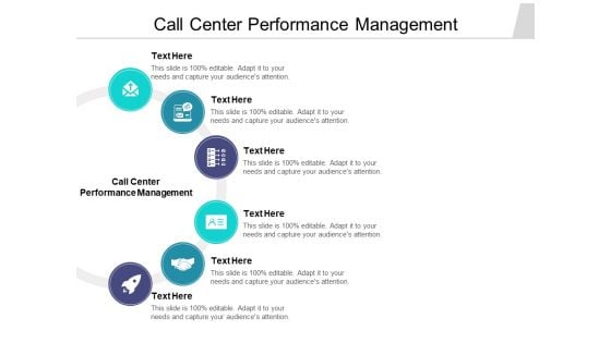 Call Center Performance Management Ppt PowerPoint Presentation File Icon Cpb Pdf