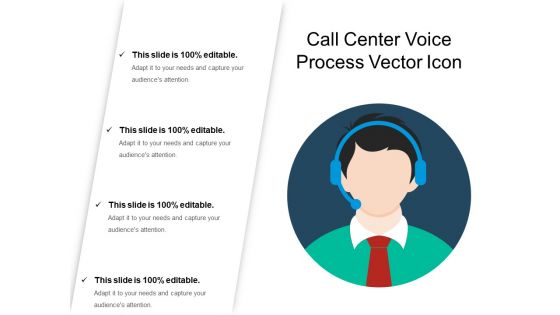 Call Center Voice Process Vector Icon Ppt PowerPoint Presentation Icon Styles PDF