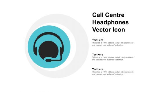 Call Centre Headphones Vector Icon Ppt Powerpoint Presentation Summary Slide Download