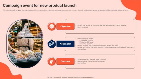 Campaign Event For New Product Launch Themes PDF