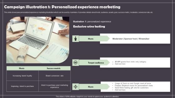 Campaign Illustration 1 Personalized Experience Marketing Graphics PDF Campaign Illustration 1 Personalized Experience Marketing Graphics PDF