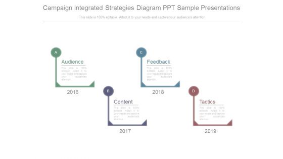 Campaign Integrated Strategies Diagram Ppt Sample Presentations