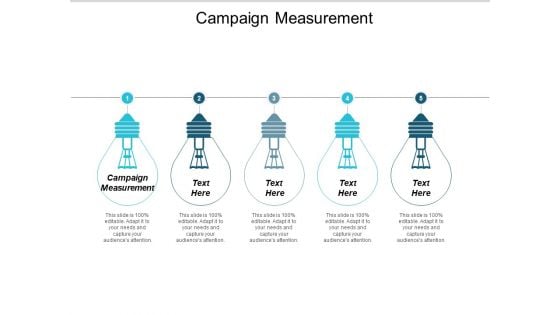 Campaign Measurement Ppt PowerPoint Presentation Inspiration Graphics Pictures Cpb