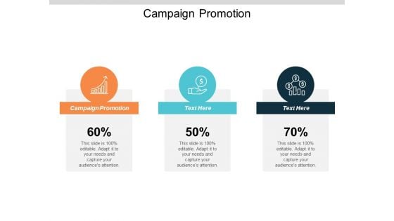 Campaign Promotion Ppt PowerPoint Presentation Ideas Designs Cpb