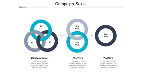 Campaign Sales Ppt PowerPoint Presentation Outline Background Cpb