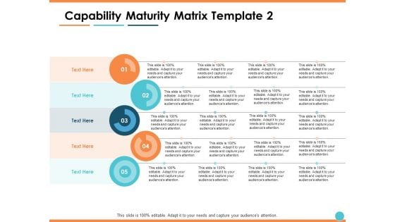 Capability Maturity Matrix Marketing Ppt PowerPoint Presentation Layouts Pictures