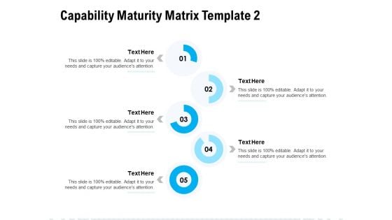 Capability Maturity Matrix Template Ppt PowerPoint Presentation Layouts Gridlines