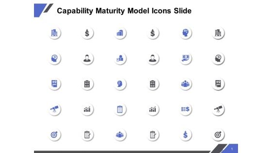 Capability Maturity Model Icons Slide Ppt PowerPoint Presentation Icon Design Ideas