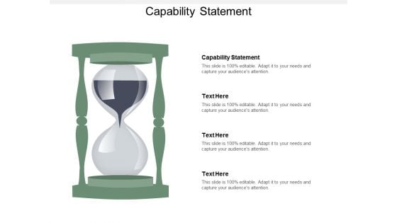 Capability Statement Ppt PowerPoint Presentation Summary Styles Cpb