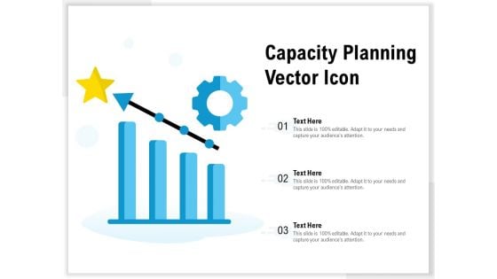 Capacity Planning Vector Icon Ppt Pictures Ideas PDF