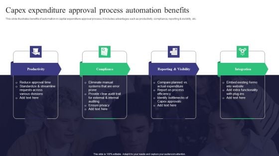 Capex Expenditure Approval Process Automation Benefits Topics PDF