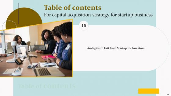 Capital Acquisition Strategy For Startup Business Ppt PowerPoint Presentation Complete Deck With Slides