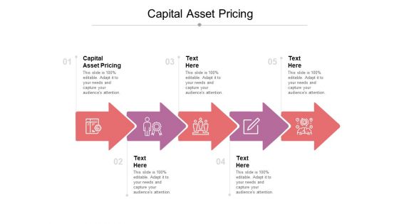 Capital Asset Pricing Ppt PowerPoint Presentation File Inspiration Cpb