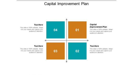 Capital Improvement Plan Ppt PowerPoint Presentation Pictures Outline Cpb