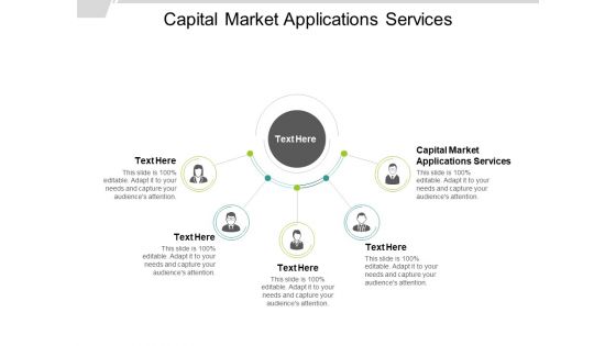 Capital Market Applications Services Ppt PowerPoint Presentation Pictures Styles Cpb