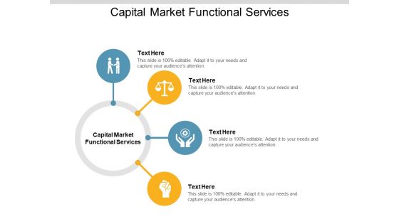 Capital Market Functional Services Ppt PowerPoint Presentation Infographic Template Visuals Cpb Pdf