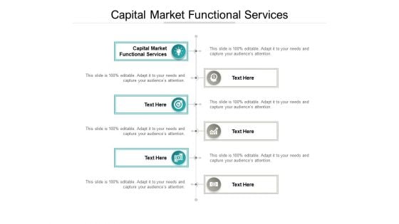 Capital Market Functional Services Ppt PowerPoint Presentation Infographics Icons Cpb Pdf