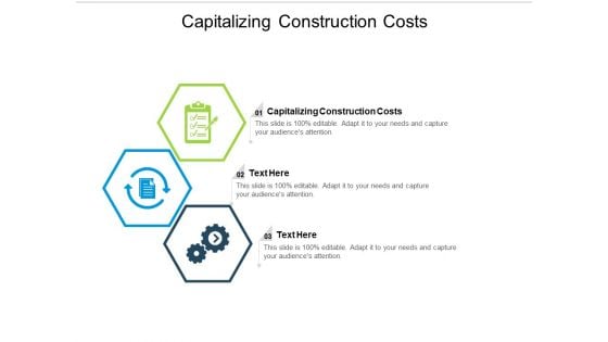 Capitalizing Construction Costs Ppt PowerPoint Presentation Professional File Formats Cpb