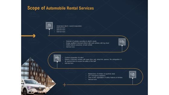 Car Hiring Scope Of Automobile Rental Services Ppt Show Graphics PDF